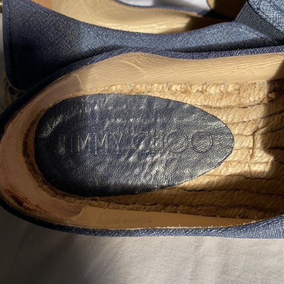 Jimmy Choo denim espadrilles - Picture 3 of 9
